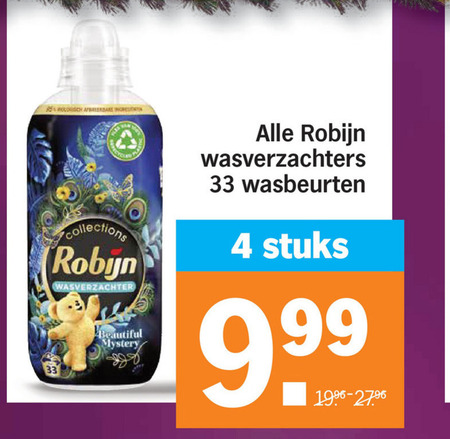 Robijn   wasverzachter folder aanbieding bij  Albert Heijn - details