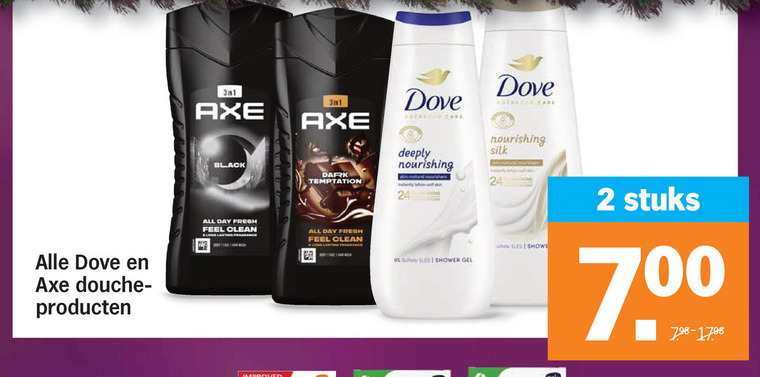 Dove   douchegel folder aanbieding bij  Albert Heijn - details