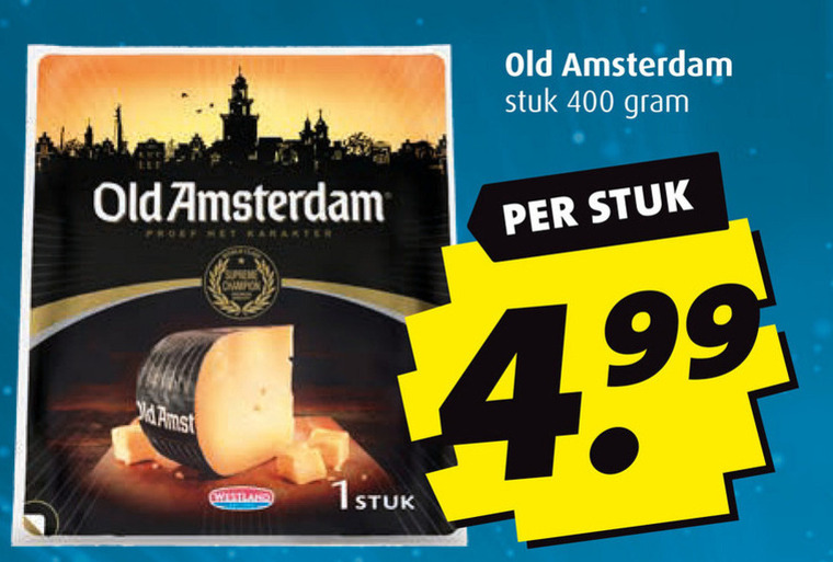 Old Amsterdam   kaas folder aanbieding bij  Boni - details