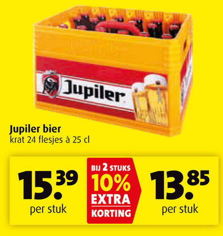 Jupiler   krat bier folder aanbieding bij  Boni - details