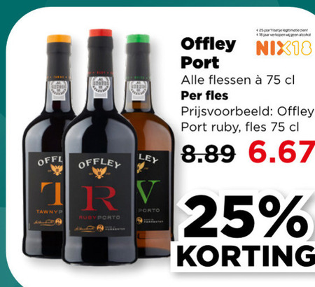 Offley   port folder aanbieding bij  Plus - details