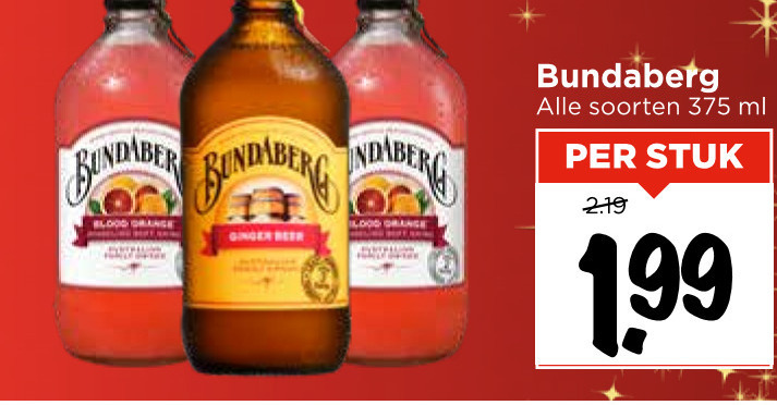 Bundaberg   frisdrank folder aanbieding bij  Vomar - details