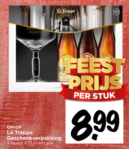 La Trappe   speciaalbier folder aanbieding bij  Vomar - details