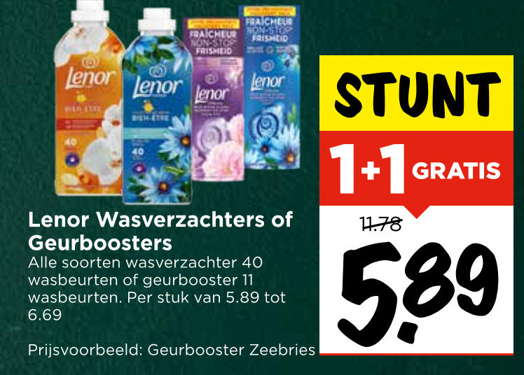 Lenor   wasverzachter folder aanbieding bij  Vomar - details