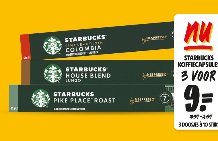 Starbucks   koffiecups folder aanbieding bij  Jumbo - details