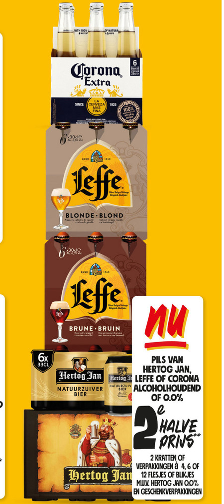 Leffe   krat bier, speciaalbier folder aanbieding bij  Jumbo - details