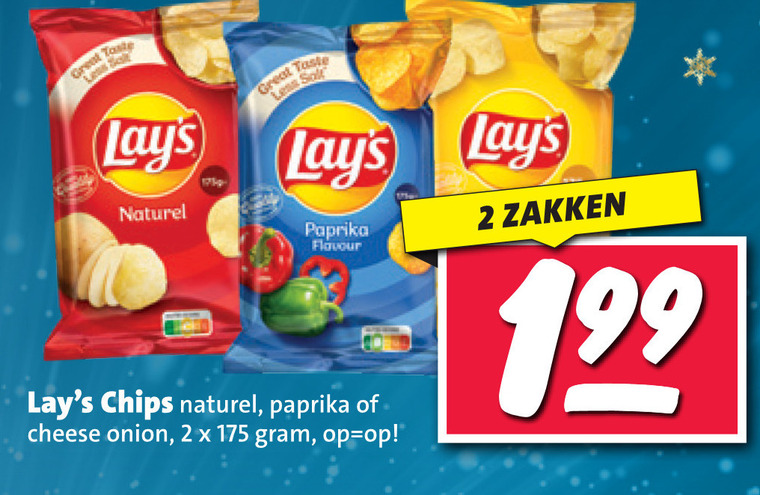 Lays   chips folder aanbieding bij  Nettorama - details