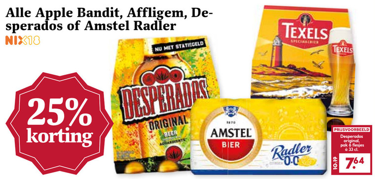 Amstel   radler bier, speciaalbier folder aanbieding bij  MCD Supermarkt Basis - details