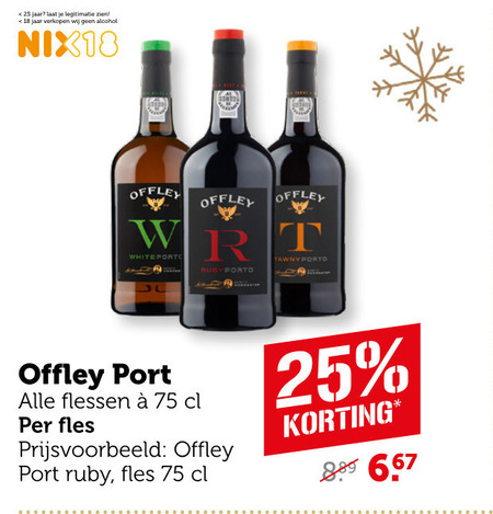 Offley   port folder aanbieding bij  Coop - details