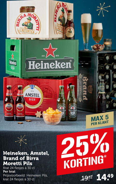 Birra Moretti   krat bier folder aanbieding bij  Coop - details