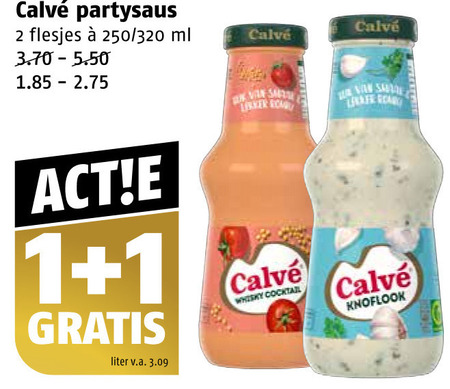 Calve   snacksaus folder aanbieding bij  Poiesz - details