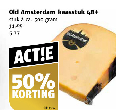 Old Amsterdam   kaas folder aanbieding bij  Poiesz - details