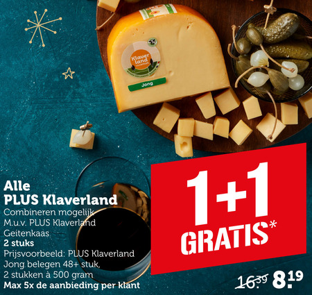 Klaverland   kaas folder aanbieding bij  Coop - details