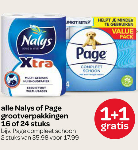 Page   toiletpapier folder aanbieding bij  Spar - details