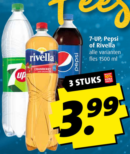 7-Up   frisdrank, cola folder aanbieding bij  Boni - details