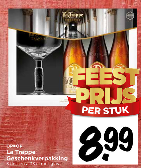 La Trappe   speciaalbier folder aanbieding bij  Vomar - details