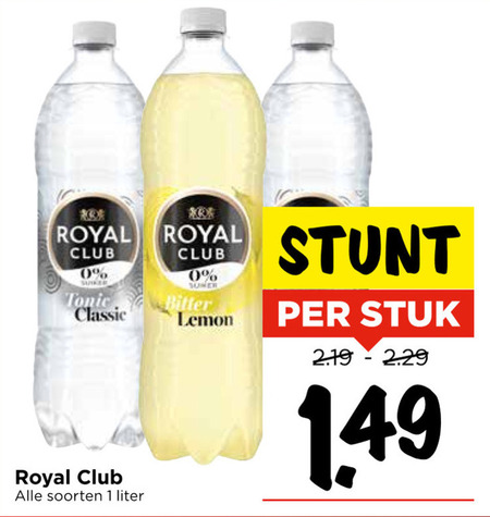 Royal Club   frisdrank folder aanbieding bij  Vomar - details