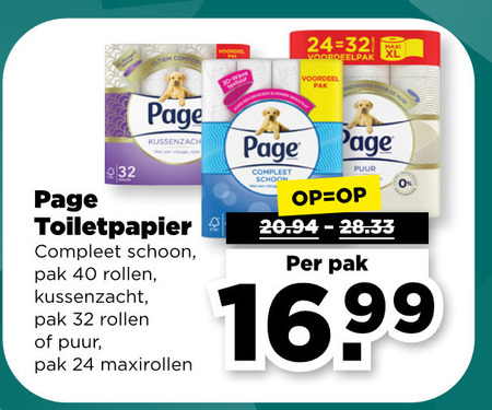 Page   toiletpapier folder aanbieding bij  Plus - details