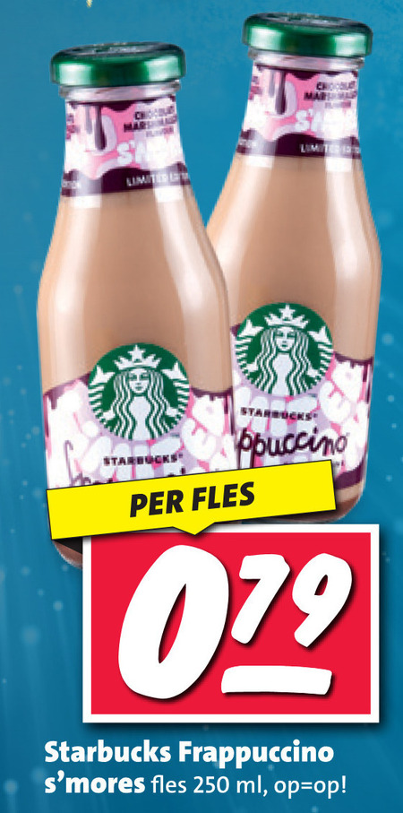 Starbucks   ijskoffie folder aanbieding bij  Nettorama - details