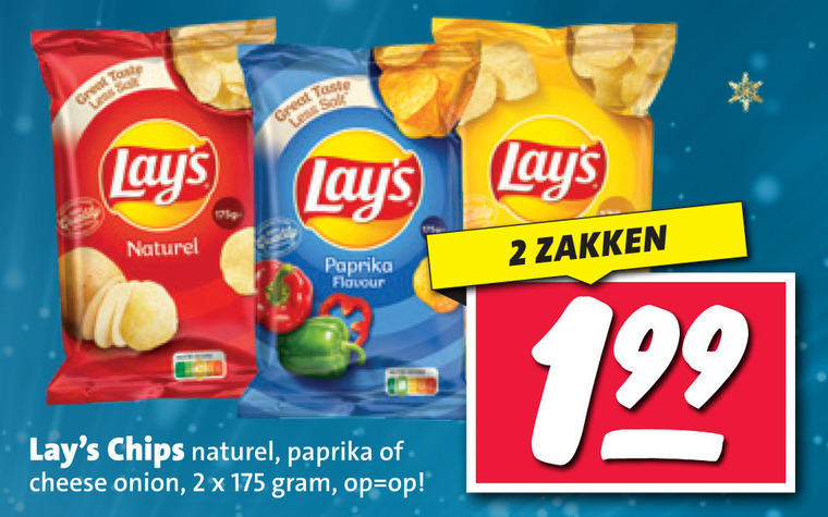 Lays   chips folder aanbieding bij  Nettorama - details