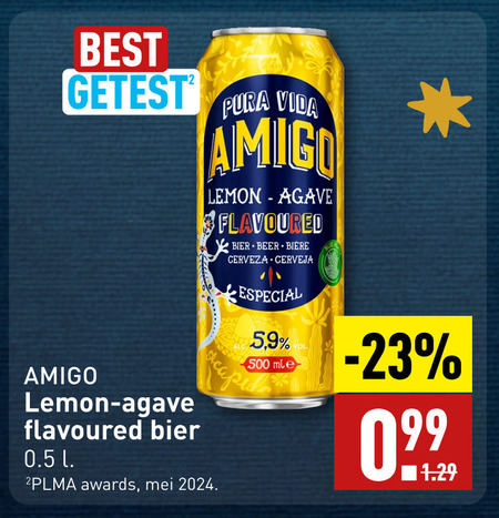 Amigo   speciaalbier folder aanbieding bij  Aldi - details