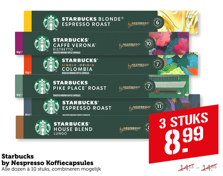 Starbucks   koffiecups folder aanbieding bij  Coop - details