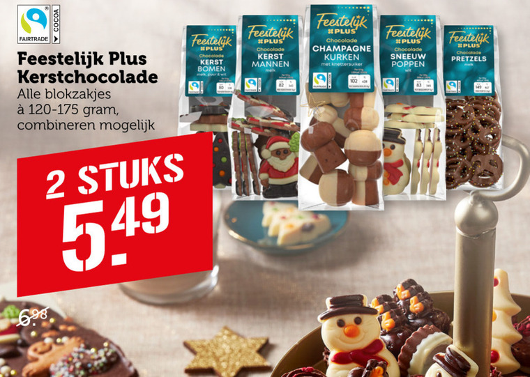 Plus Huismerk   chocolade folder aanbieding bij  Coop - details