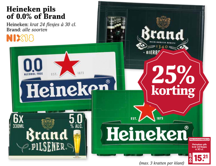 Heineken   speciaalbier, blikje bier folder aanbieding bij  MCD Supermarkt Basis - details