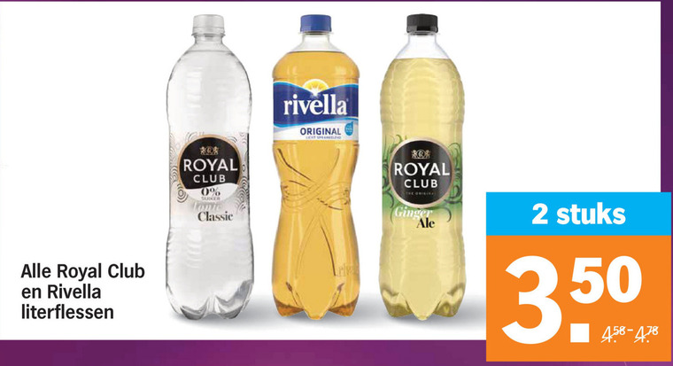 Rivella   frisdrank folder aanbieding bij  Albert Heijn - details