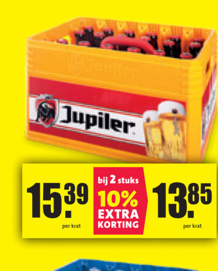 Jupiler   krat bier folder aanbieding bij  Nettorama - details