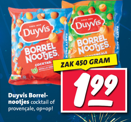 Duyvis   borrelnootjes folder aanbieding bij  Nettorama - details