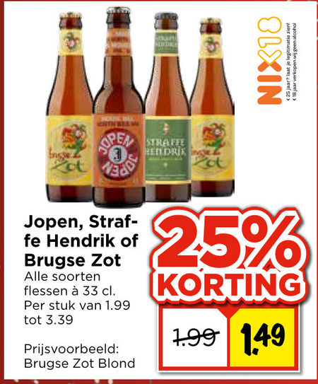 Jopen   speciaalbier folder aanbieding bij  Vomar - details