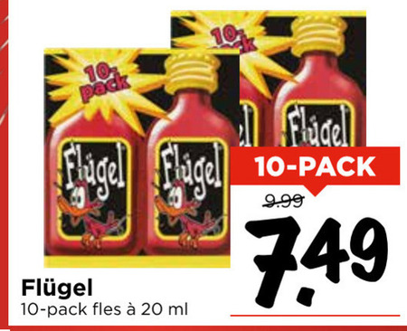 Flugel   likeur folder aanbieding bij  Vomar - details