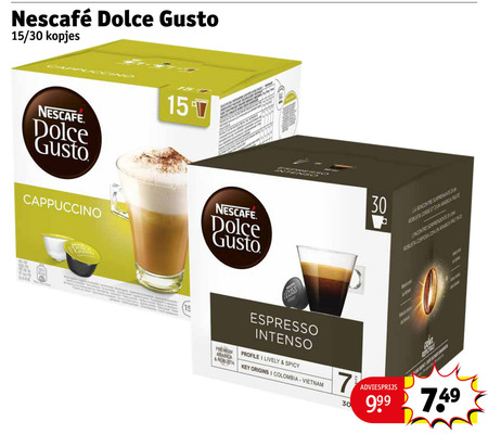 Nescafe   dolce gusto capsules folder aanbieding bij  Kruidvat - details