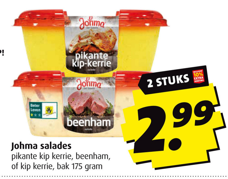 Johma   salade folder aanbieding bij  Boni - details