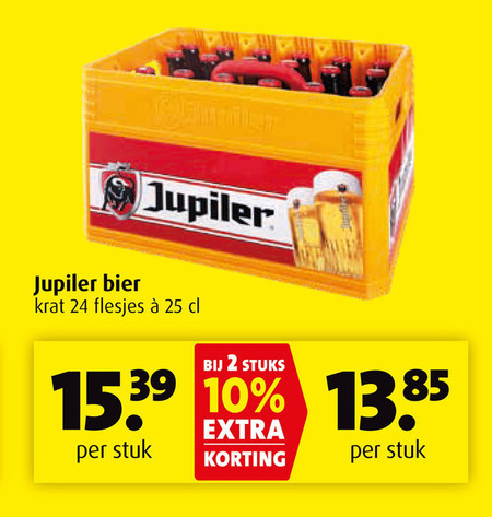 Jupiler   krat bier folder aanbieding bij  Boni - details