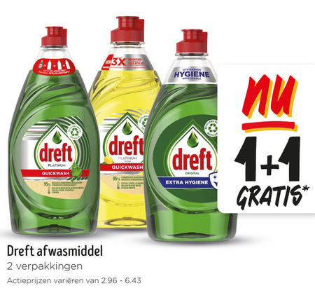 Dreft   afwasmiddel folder aanbieding bij  Jumbo - details