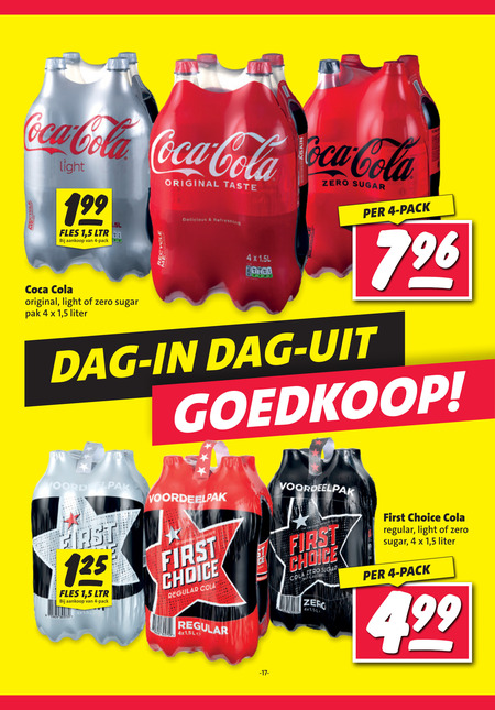 Coca-Cola   cola folder aanbieding bij  Nettorama - details