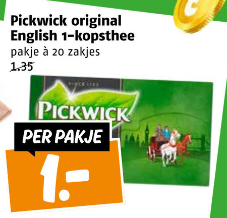 Pickwick   thee folder aanbieding bij  Poiesz - details