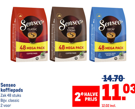 Douwe Egberts Senseo   koffiepad folder aanbieding bij  Makro - details