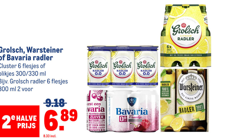 Bavaria   radler bier folder aanbieding bij  Makro - details