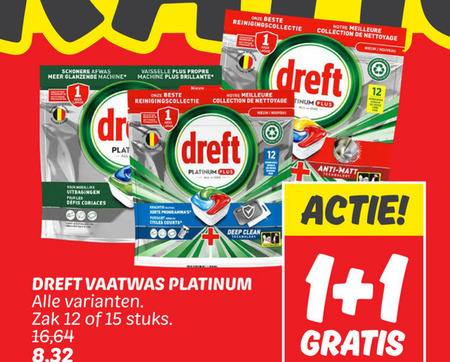 Dreft   vaatwasmiddel folder aanbieding bij  Dekamarkt - details