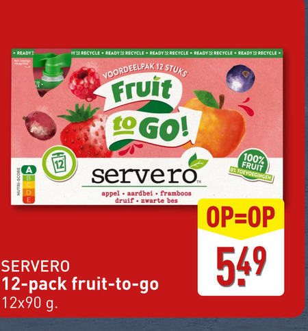 Servero   appelmoes folder aanbieding bij  Aldi - details