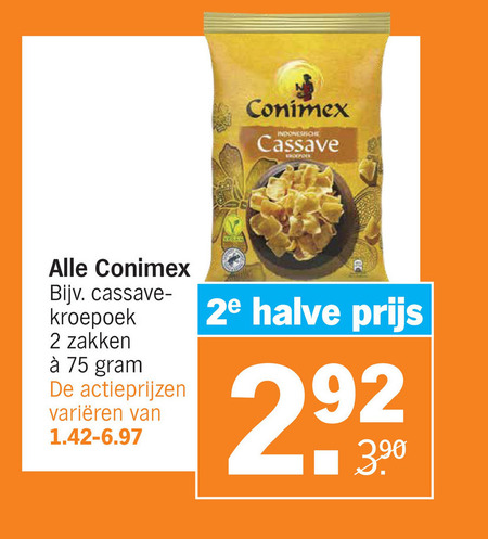 Conimex   boemboe, maaltijdmix folder aanbieding bij  Albert Heijn - details