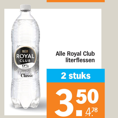 Royal Club   frisdrank folder aanbieding bij  Albert Heijn - details