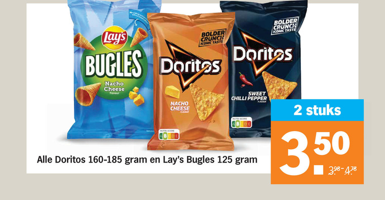 Lays   zoutje, chips folder aanbieding bij  Albert Heijn - details