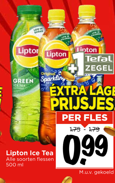 Lipton   ice tea folder aanbieding bij  Vomar - details