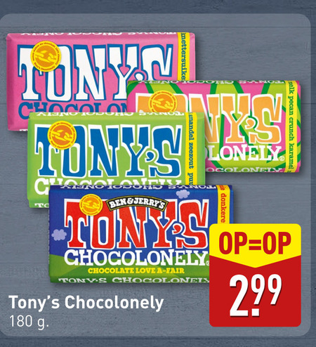 Tony Chocolony   chocolade folder aanbieding bij  Aldi - details