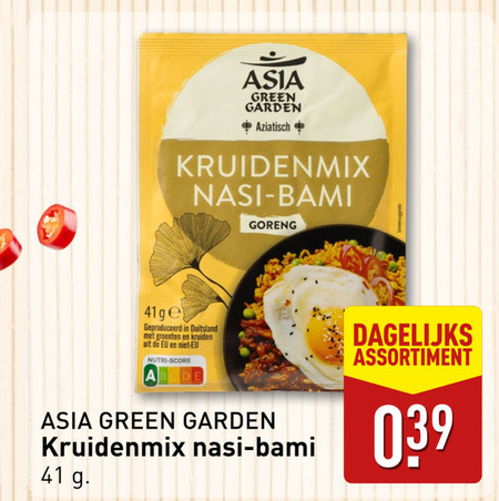 Asia Green Garden   maaltijdmix folder aanbieding bij  Aldi - details