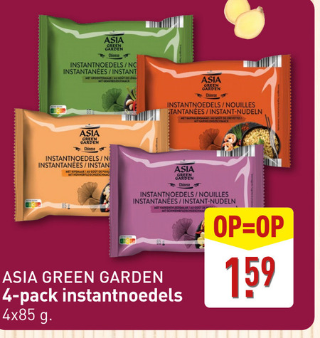 Asia Green Garden   noodles folder aanbieding bij  Aldi - details